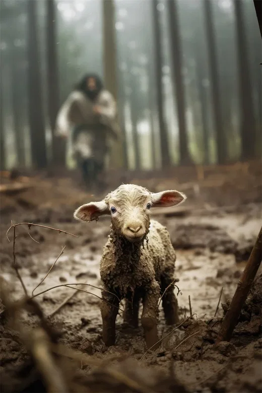 The Good Shepherd is on the Way Gallery Wrap by Kevin Carden