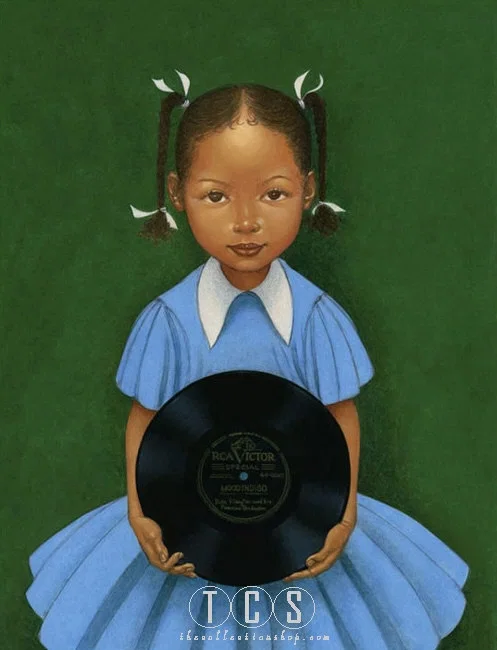 Mood Indigo Giclee Artist Proof by Kadir Nelson