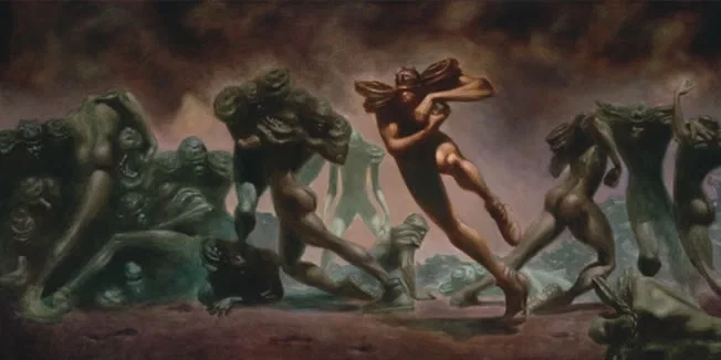 Junkyard Moses Giclee On Canvas Artist Proof by Kadir Nelson