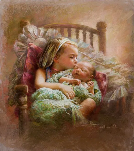 Fresh From Heaven Gallery Wrap by Kathryn Fincher