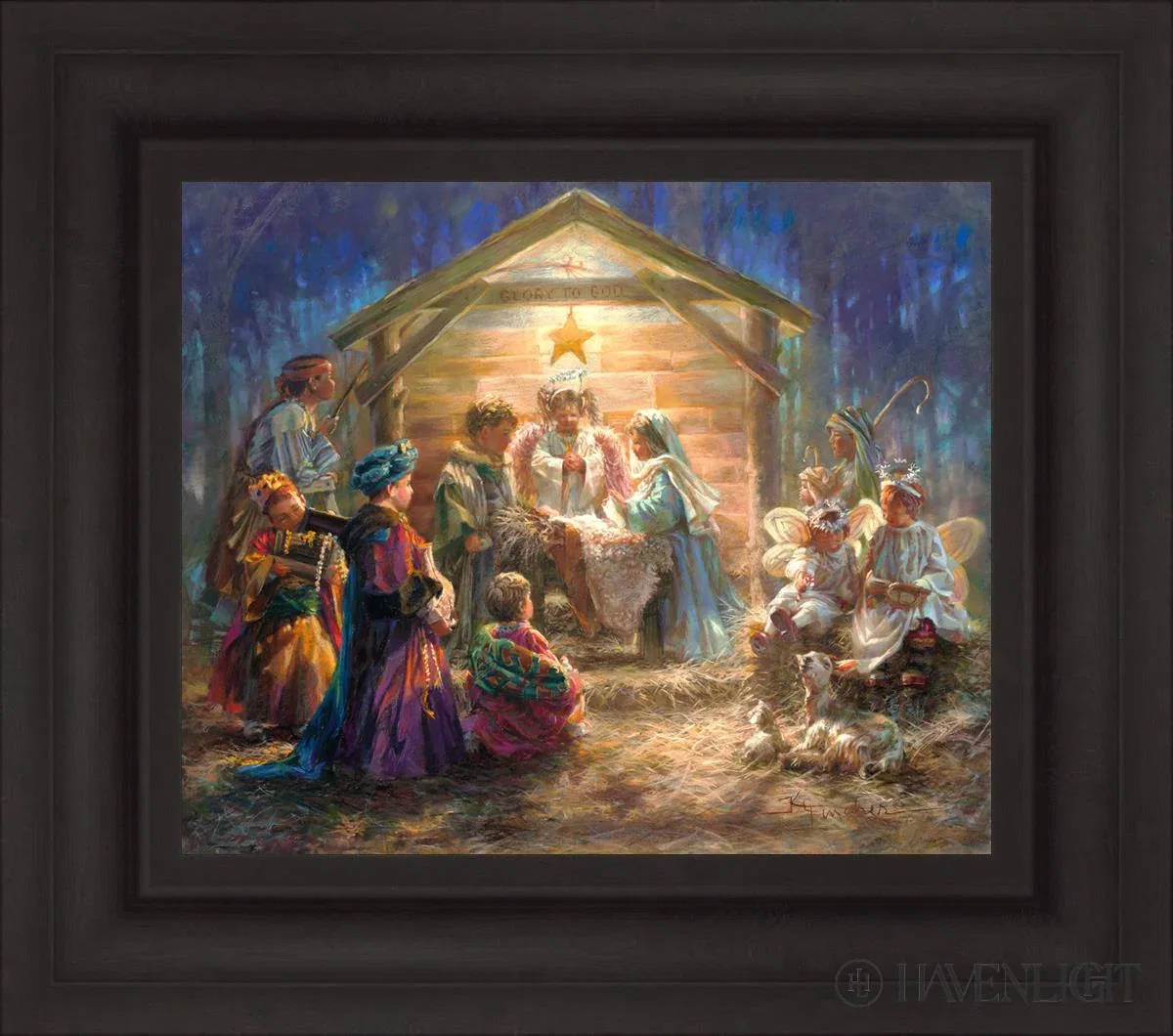 The Heart of Christmas by Kathryn Fincher — Giclee On Canvas