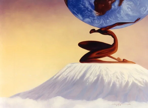 Peace Of The Rock Giclee Remarque Artists Proofs by Kadir Nelson