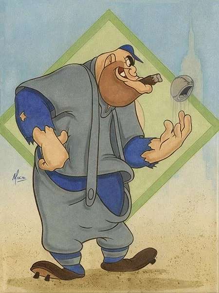 Gashouse Gorilla - Baseball Bugs by Mike Kupka