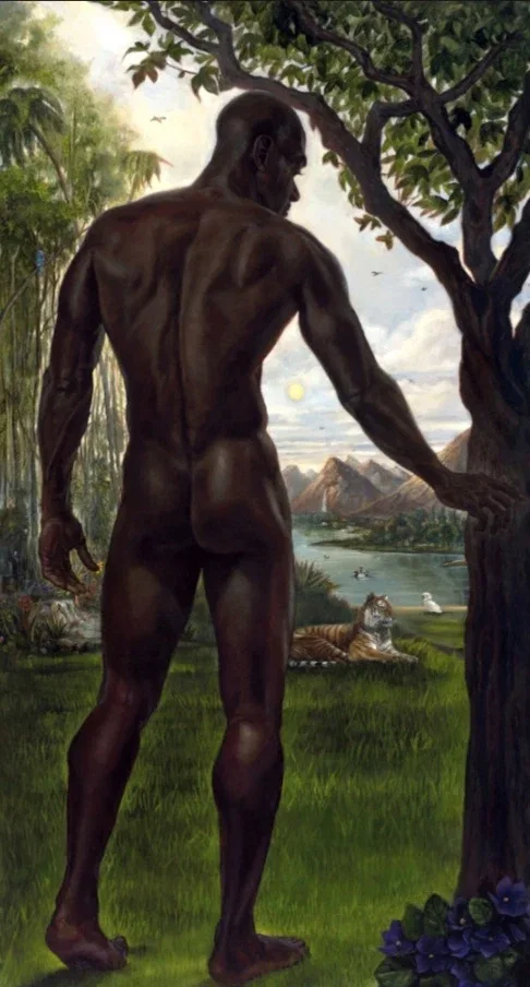 Adam by Kevin Williams (WAK) — Hand-Embellished Giclee on Canvas