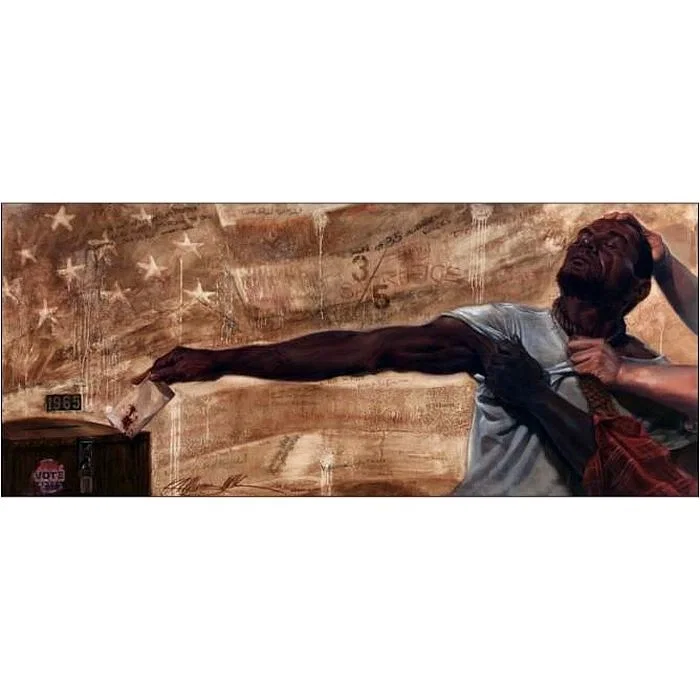 The Right !!! Premium Edition by Kevin Williams (WAK) — Giclee On Canvas