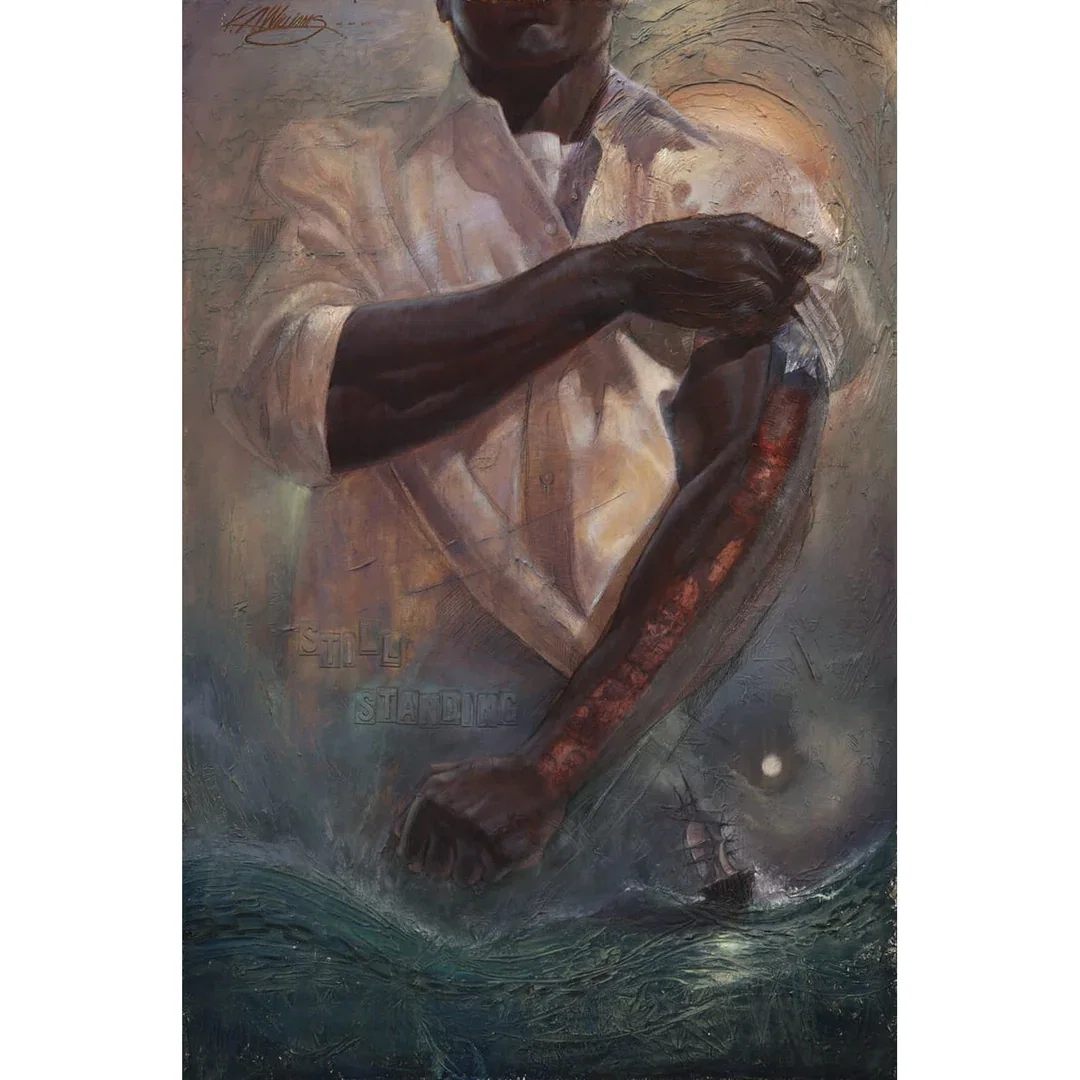 Still Standing by Kevin Williams (WAK) — Hand-Embellished Giclee on Canvas