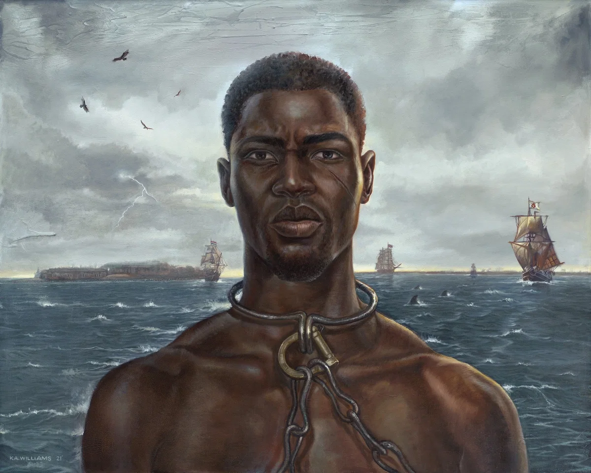 Stolen King by Kevin Williams (WAK) — Hand-Embellished Giclee on Canvas