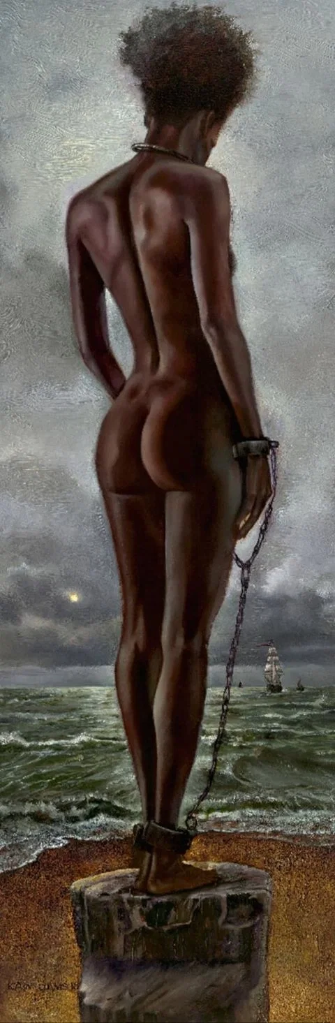 Stolen Treasure by Kevin Williams (WAK) — Hand-Embellished Giclee on Canvas