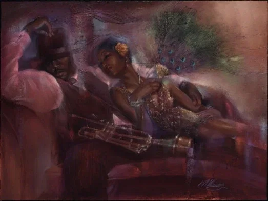 Take 5 by Kevin Williams (WAK) — Giclee On Canvas