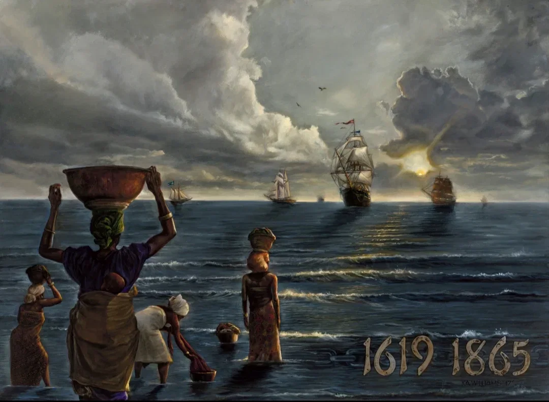 The Washers by Kevin Williams (WAK) — Hand-Embellished Giclee on Canvas