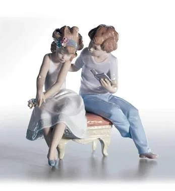 A Poem For My Girl by Lladro — Porcelain Figurine