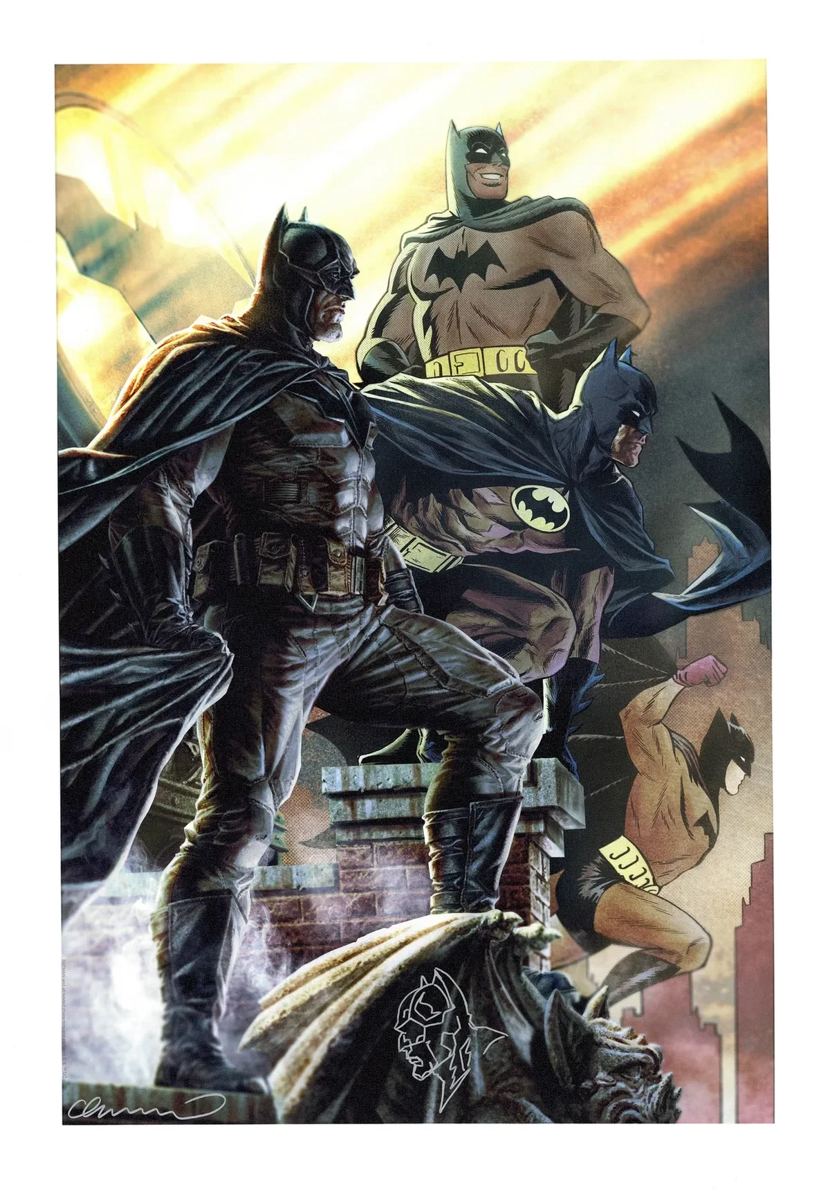 Detective Comics 1050 by Lee Bermejo — Giclee On Canvas Artist Proof