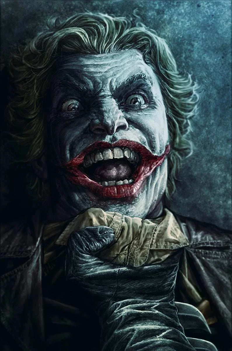 The Joker by Lee Bermejo — Giclee On Canvas Remarque