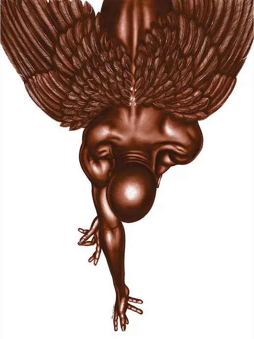 HEAVEN SENT REMARQUE by Larry Poncho Brown