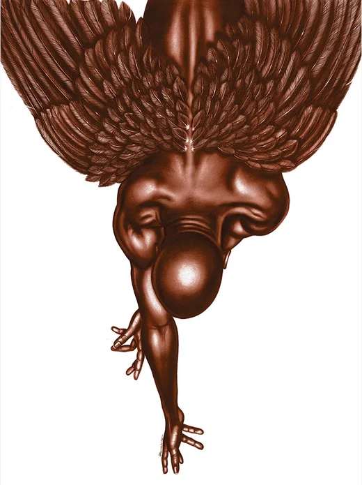 HEAVEN SENT REMARQUE by Larry Poncho Brown