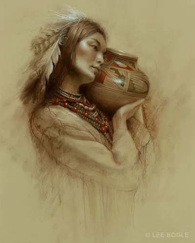 Maiden with Pot by Lee Bogle