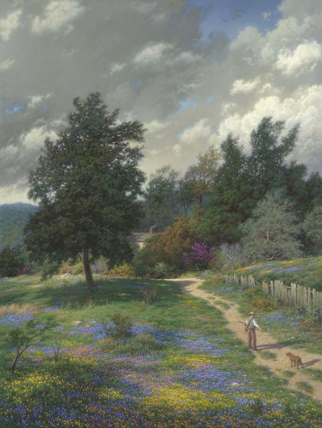 Coming Home by Larry Dyke by Larry Dyke — Canvas
