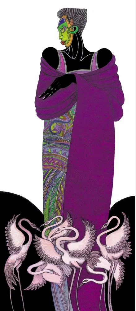 Ebony Series 8 - Purple Limited Edition by Charles Bibbs