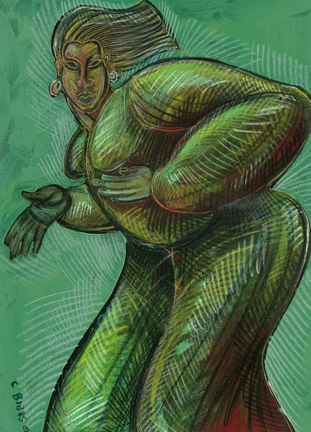 Charles Bibbs - Vibrations Giclee