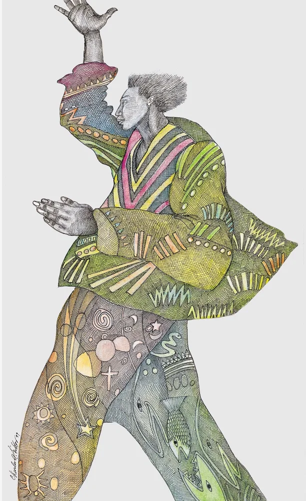 Victory Coat  - Hand Enhanced Giclee by Charles Bibbs