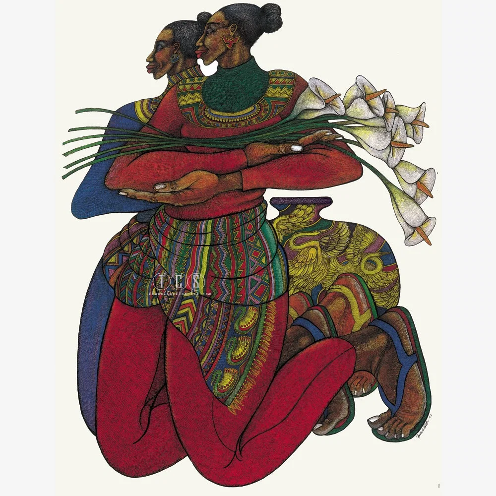 Mo Lillies - Giclee by Charles Bibbs