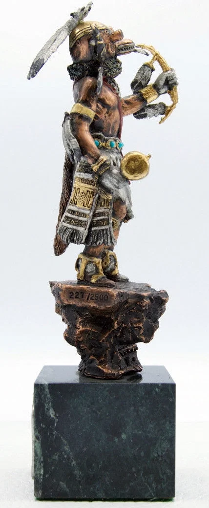 Ahote - Kachina by Christopher Pardell | Native American Mixed