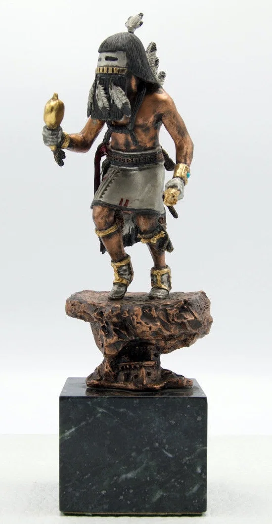 Angakchina - Kachina by Christopher Pardell — Mixed Media Sculpture