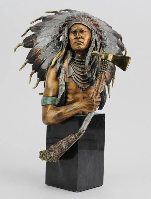 Eminent Crow - Chief Plenty Coups by Christopher Pardell