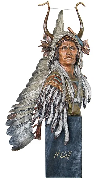 Esteemed Warrior - Chief Mato-to'pe by Christopher Pardell
