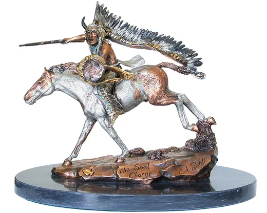 The Final Charge - Chief Roman Nose by Christopher Pardell