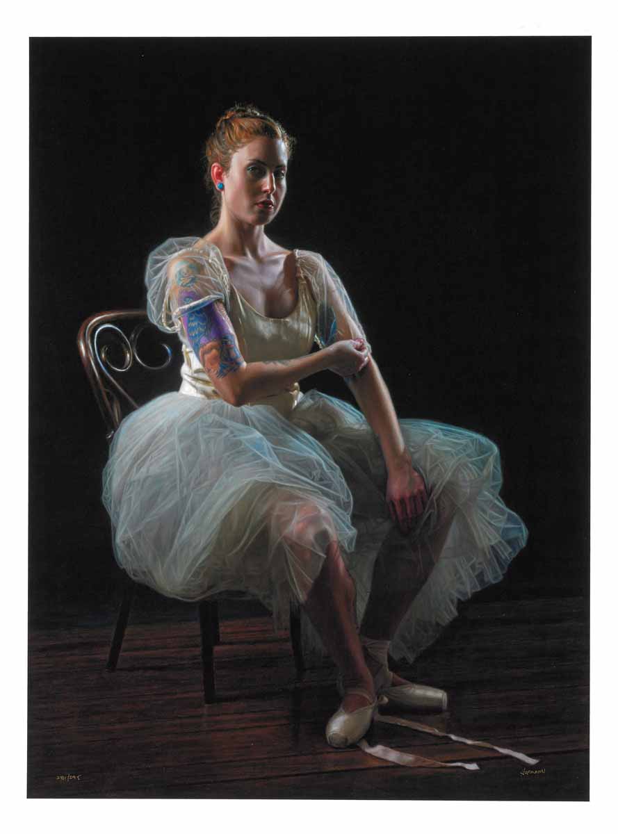 Alana, 2013 by Douglas Hofmann — hand-signed digital pigment print on archival canvas