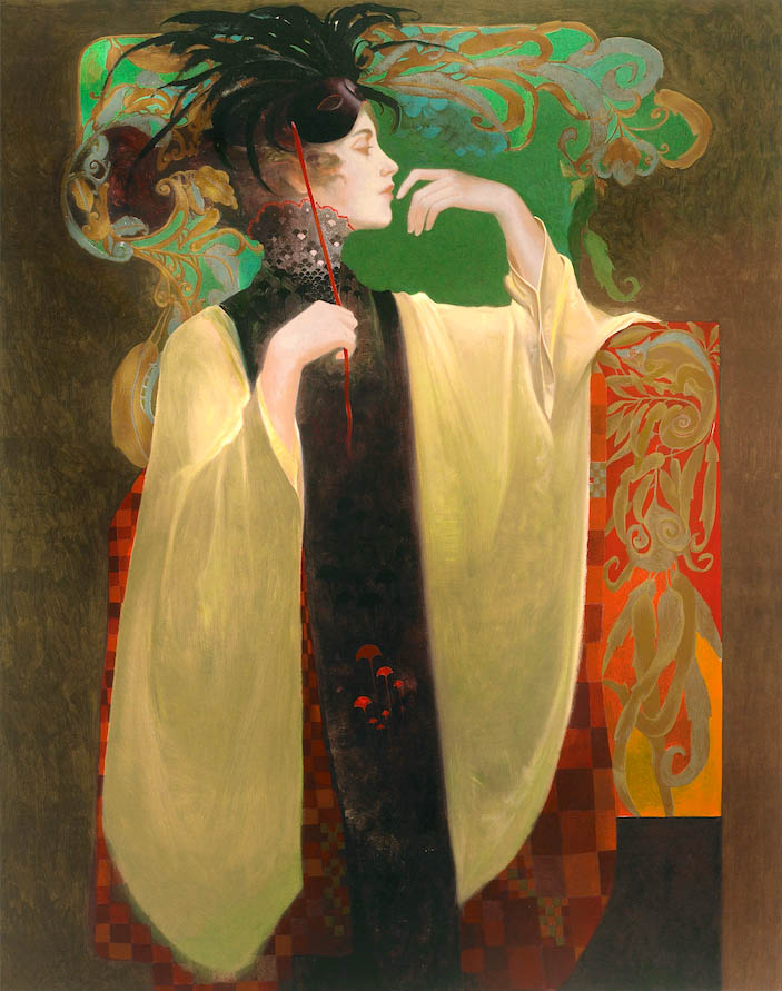 Carnaval, 2008 by Felix Mas — hand-signed serigraph on linen
