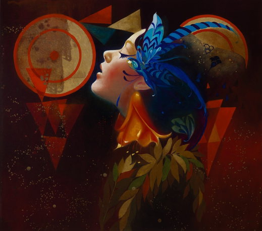 Plumas Azules, 2019 by Felix Mas