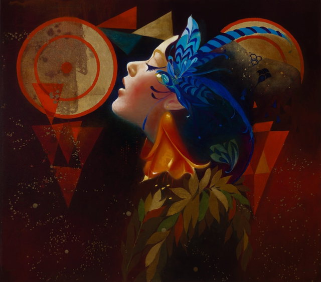 Plumas Azules, 2019 by Felix Mas