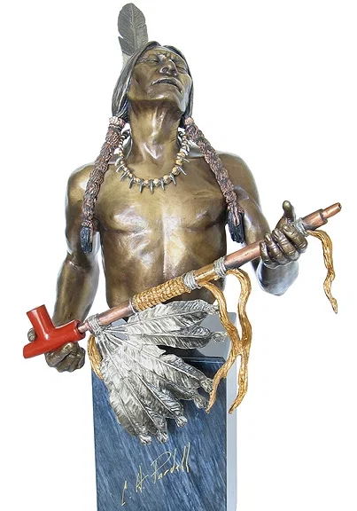 Mystic Vision by Christopher Pardell — Mixed Media Sculpture