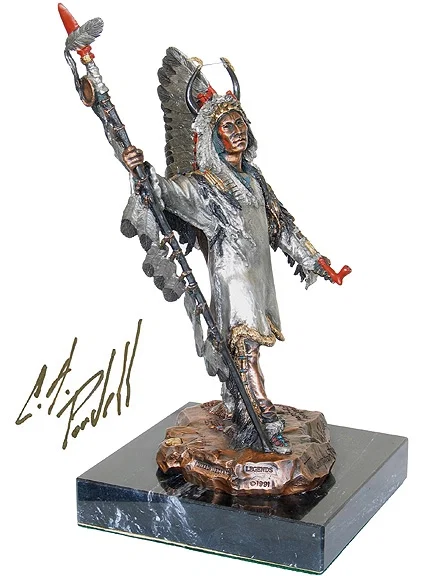 Triumphant - Chief Mato-to pe by Christopher Pardell