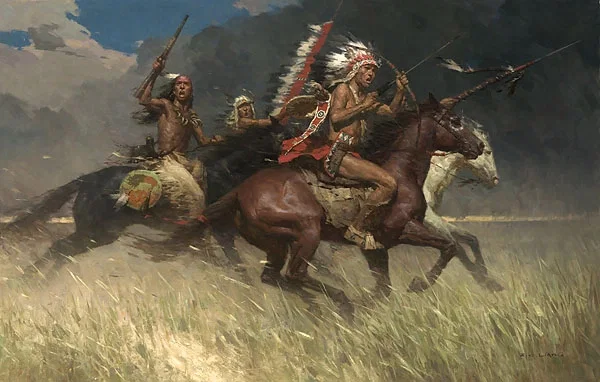 Circling the Enemy by Z.S.  Liang — Canvas