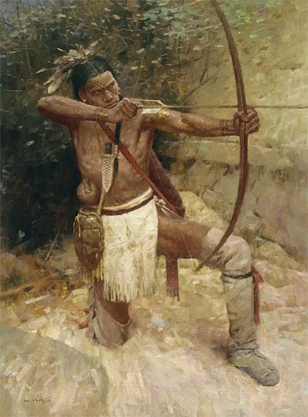 Woodland Warrior by Z.S.  Liang — Giclee On Canvas