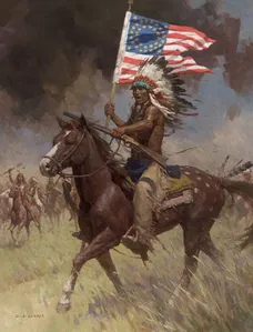 Z.S. Liang - Lakota Warriors Little Big Horn June 25 1876 Limited Edition