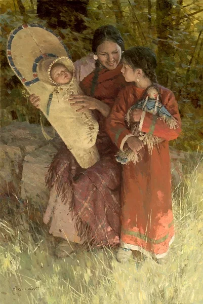 Beneath the Cottonwoods by Z.S.  Liang — Canvas
