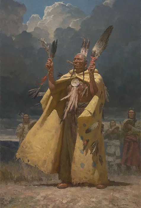 The Weather Maker by Z.S.  Liang — Master Works Edition On Canvas