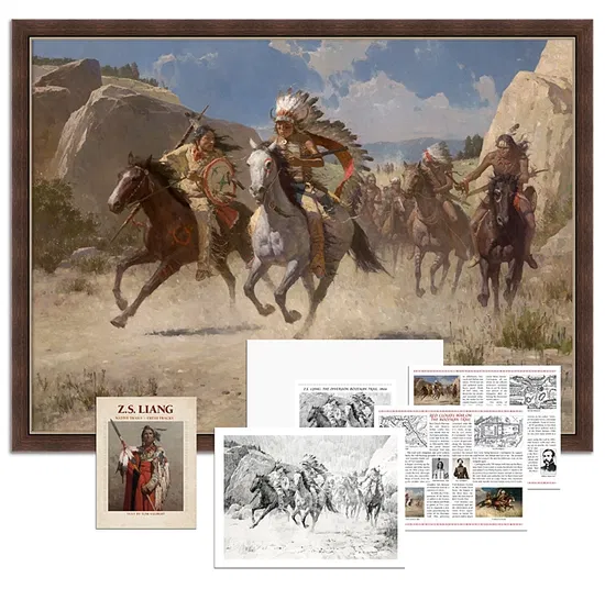 Z.S.  Liang - The Diversion, Bozeman Trail, 1866