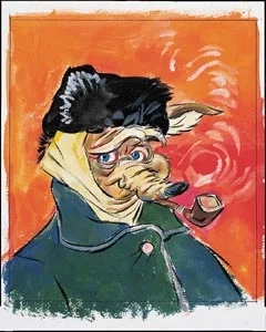 Vincent Van Coyote by Chuck Jones — Lithograph