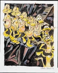 Nude Duck Descending A Staircase by Chuck Jones — Lithograph