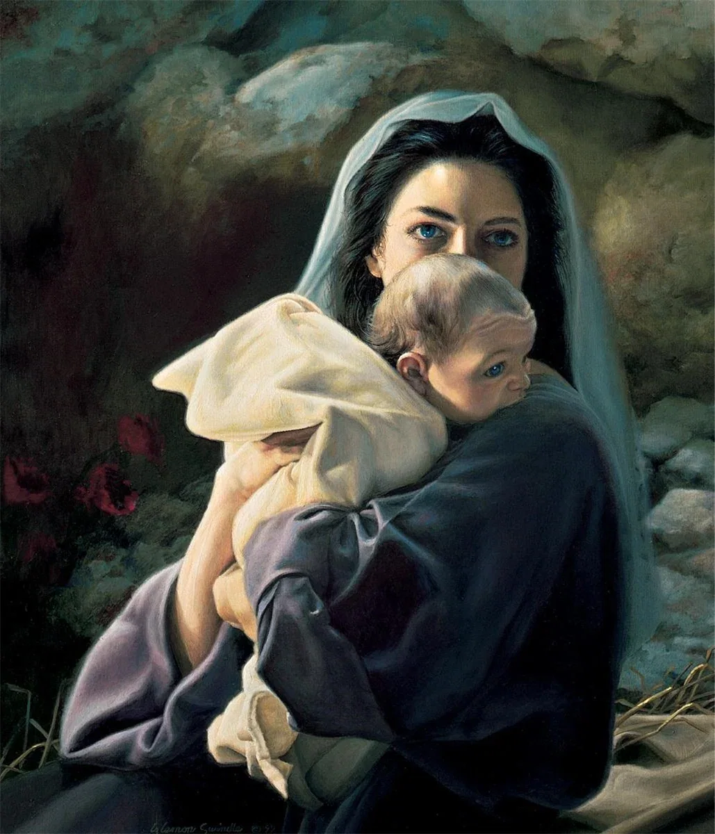 Be It Unto Me Gallery Wrap by Liz Lemon Swindle — Giclee On Canvas