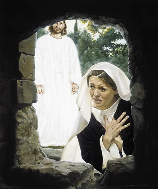 WHY WEEPEST THOU? by Liz Lemon Swindle — Giclee On Canvas