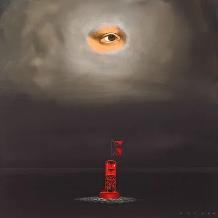 Eye Of The Storm by Robert Deyber — hand-crafted stone lithograph