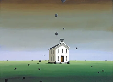 The School Of Hard Knocks by Robert Deyber — hand-crafted stone lithograph