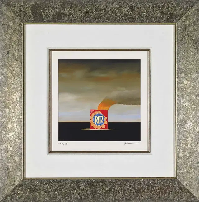 Robert Deyber - Fire Crackers Framed