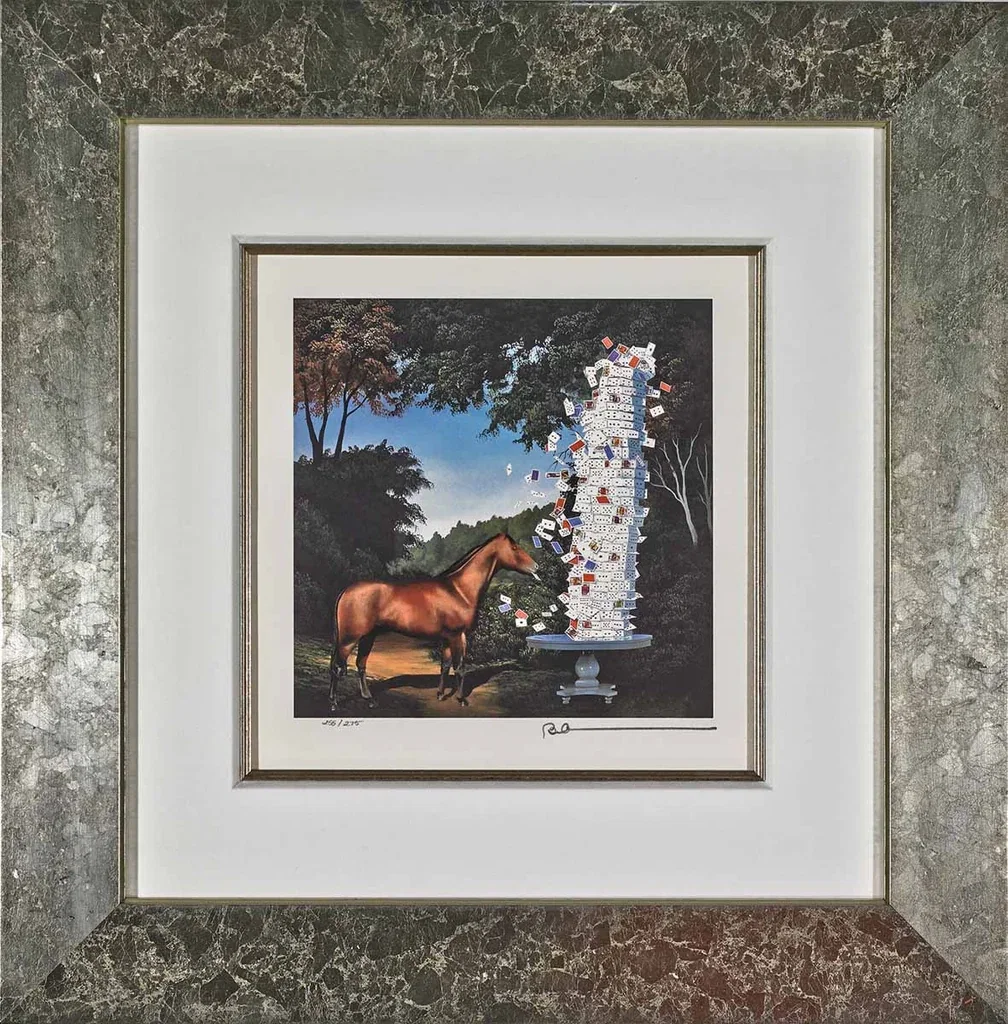 The Hobby Horse II Framed by Robert Deyber